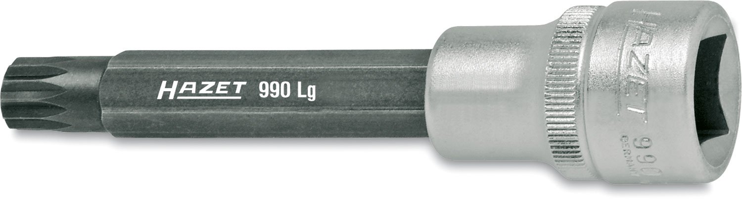 Hazet Size 9 12.5mm/ 1/2-inch Internal Serration XZN Screwdriver Socket