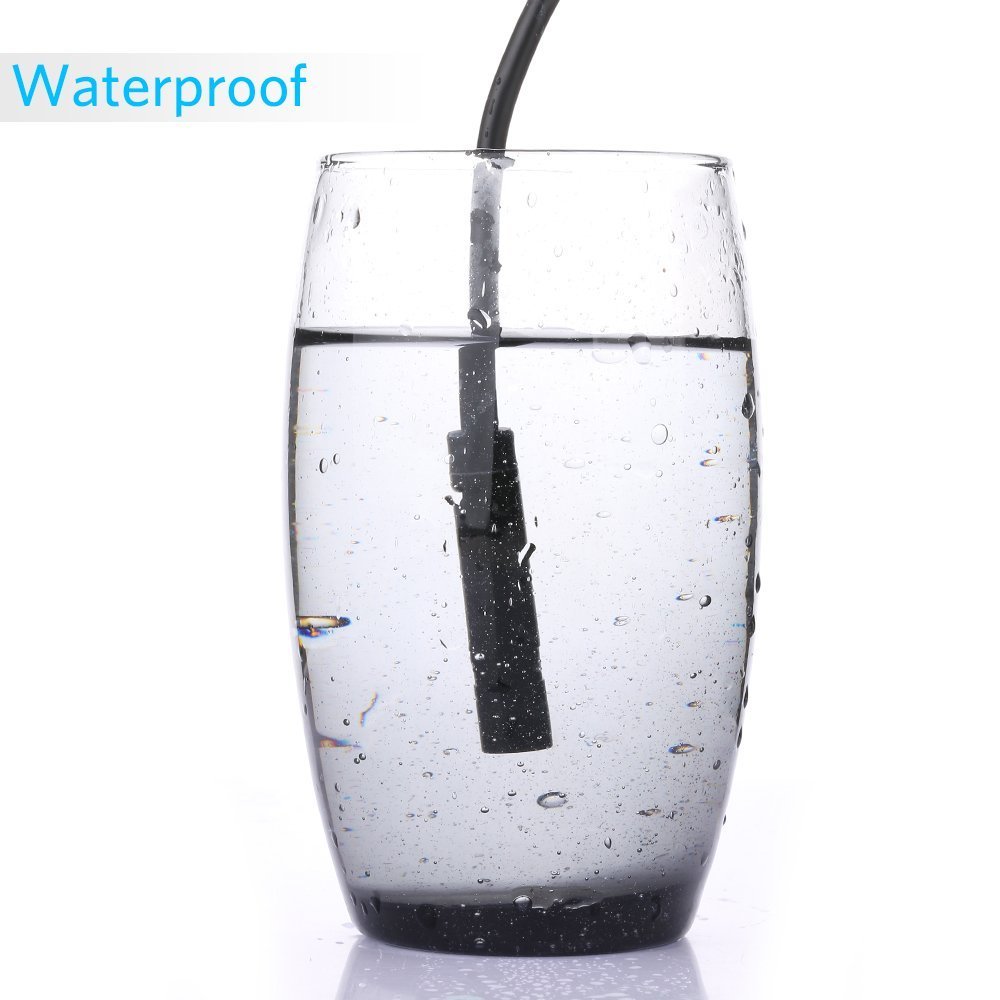 2017 NEW! ( 2-in-1 ) Semi Ridgid DBPOWER 2Million Pixels 5M USB Waterproof HD 6LED Borescope Endoscope Inspection Tube Camera with USB Adapter(included) for Android Device with OTG function