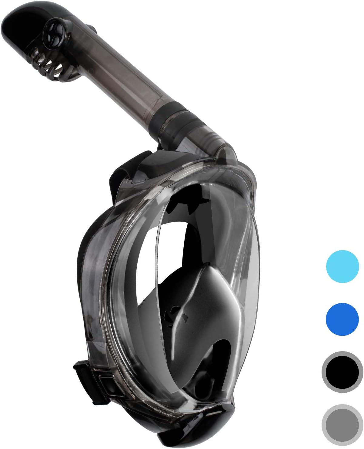 Snorkeling Mask Panoramic 180° View AntiLeak&AntiFog for Adult by