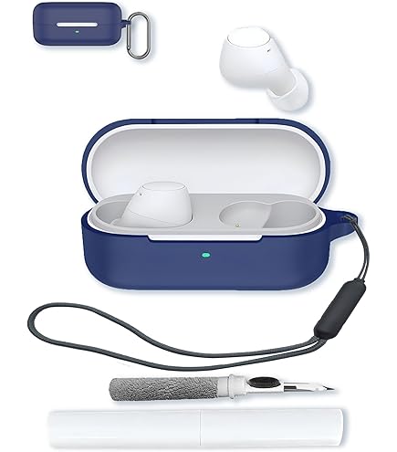 Wookfiss Compatible Étuis Sony WF-C700N Coque Silicone, [Ultra