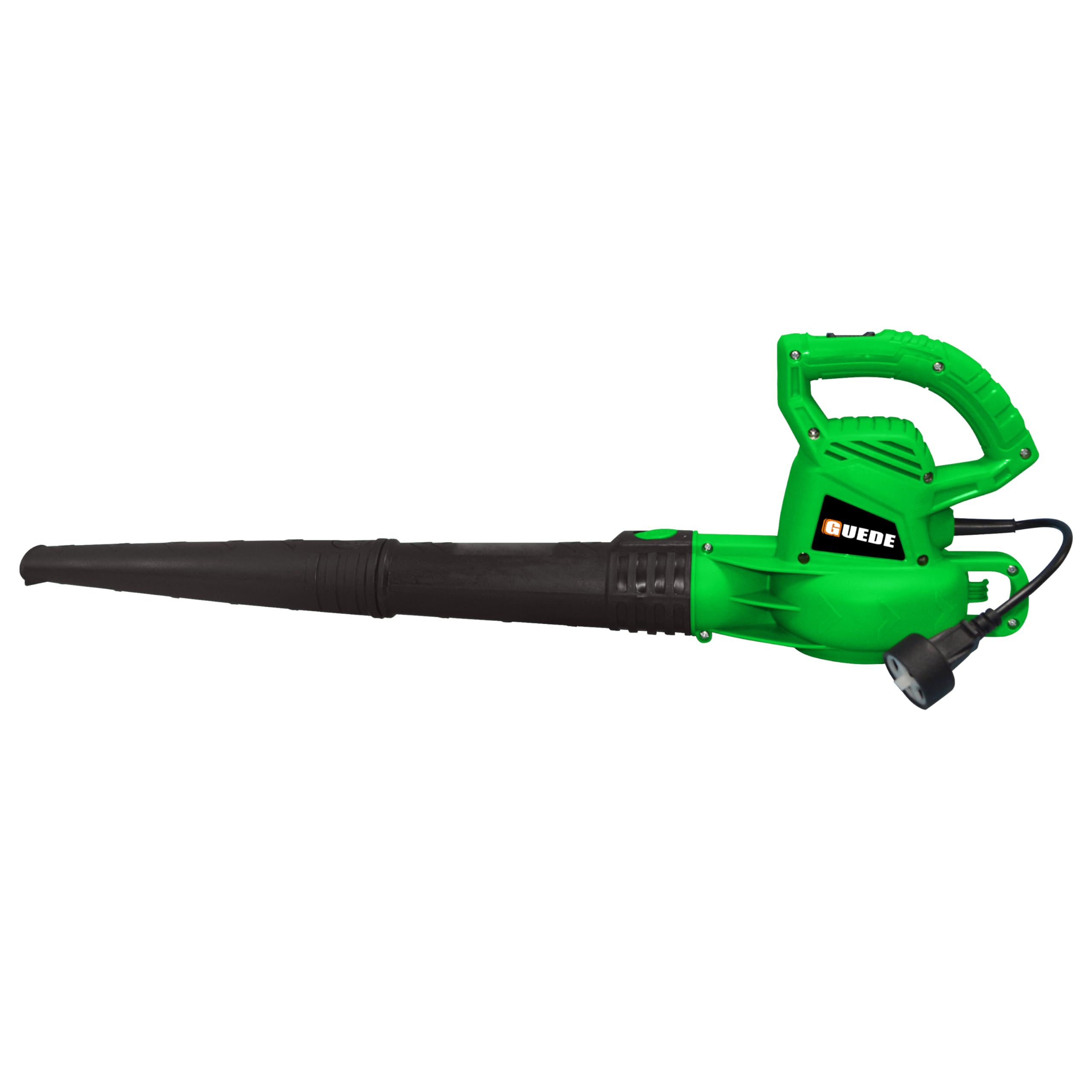 Photo 1 of GUEDE Electric Leaf Blower, Corded 7 Amp, 155MPH Air Speed, Lightweight & Handheld for Lawn Care, Patio Cleaning, Leaves & Snow Blowing