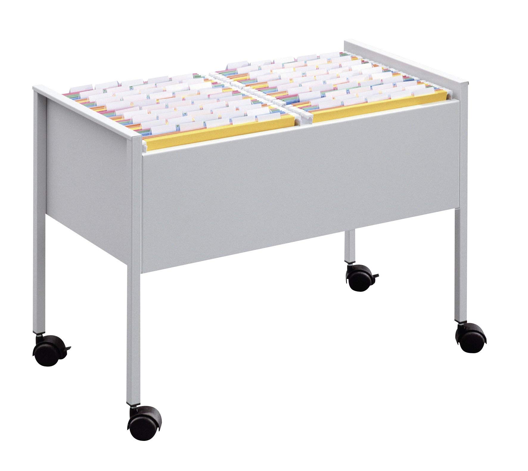 Durable Economy Suspension File Trolley - Black/Grey