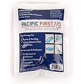 Instant Cold Pack, Small Disposable Cold Therapy Ice Packs (4" x 5") - Pacific First Aid (Pack of 12)