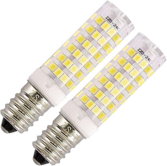 LED Cooker Hood Bulbs Cool White 6000K, ZSZT E14 LED Bulb 7Watt