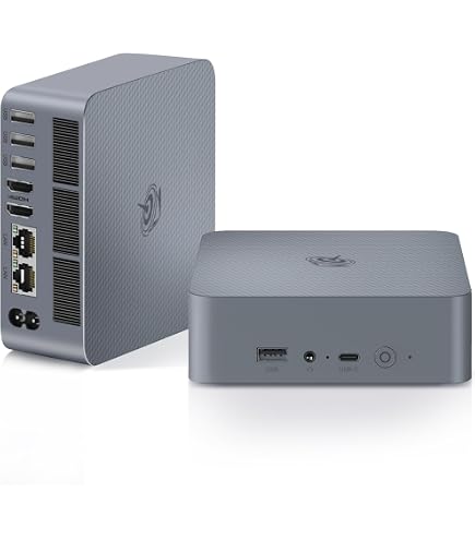 Amazon.com: Beelink EQR5 Mini Desktop PC with AMD Ryzen 5 5650U 6C