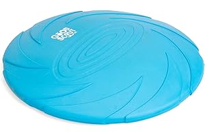 Good Scout Frisbee Dog Toy for Tugging & Chewing, Best Dog Toy for Fetch, Aggressive Chew Toy for Puppies & Adult Dogs, No Stuffing Dog Toy for Medium & Large Dogs