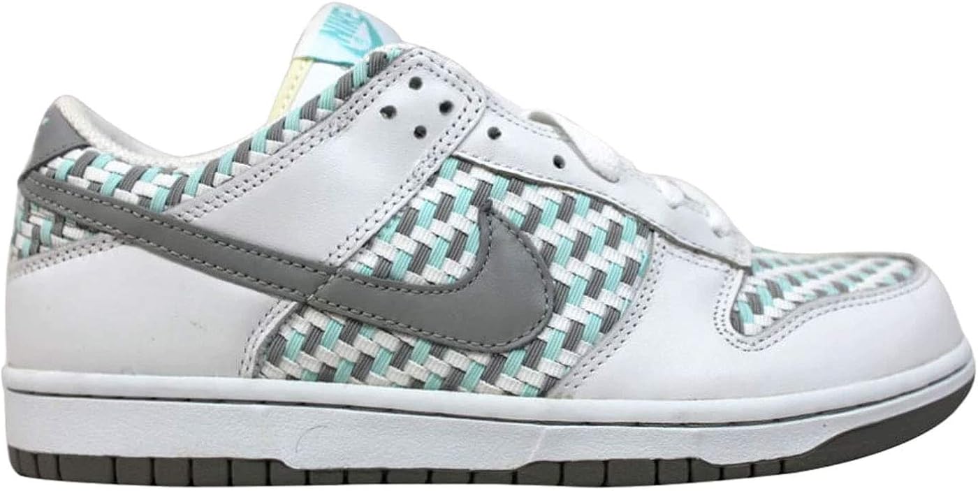 Amazon.com | Nike Women's Dunk Low - White/Medium Grey/Skylight (White/Medium Grey/Skylight, 10 