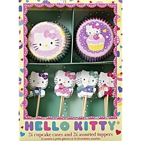 Hello Kitty Party Supplies Cupcake Kit