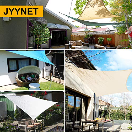 JYYnet Sonnensegel, Sonnensegel Sonnenschutz Sonnensegel Wasserdicht UV-Schutz Polyester Sonnensegel für Garten Balkon… – Bild 7