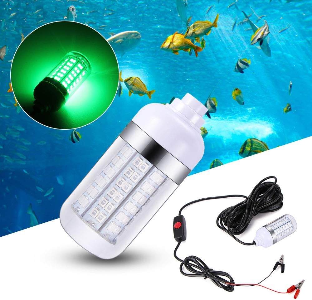 JIAOAOO 12V LED Underwater Submersible Night