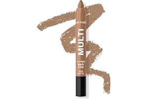 wet n wild Color Icon Cream Eyeliner Eyeshadow Multi-Stick, Moisturizing, Nourishing Velvety Cream-to-Powder Buildable & Blendable Formula, Cruelty-Free & Vegan - Nudie Culture