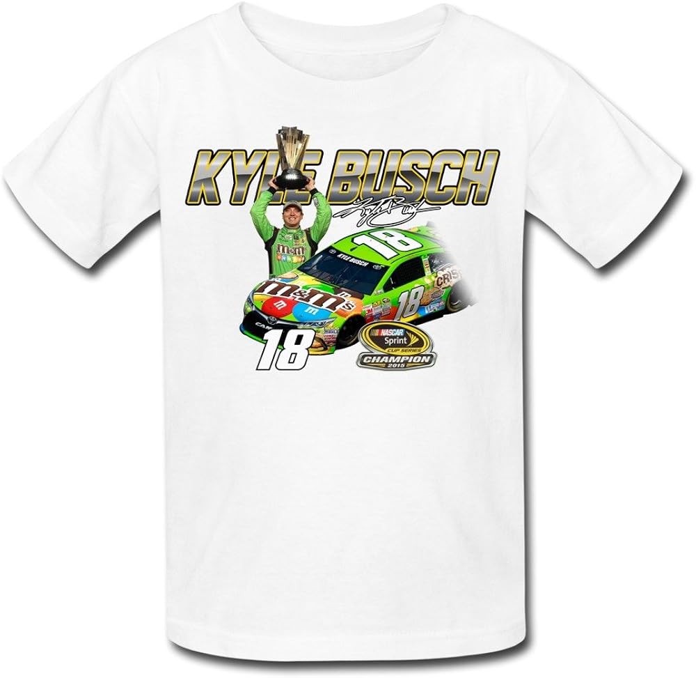 Youth Kyle Busch No. 18 2015 Sprint Cup Champion TShirt