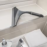 Addis ComfiGrip Shower and Window Squeegee 24 cm Graphite Metallic view 5