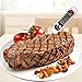 Lensoul Food Thermometer Instant Read Digital Meat Thermometer for Kitchen BBQ Includes 2 Batteries