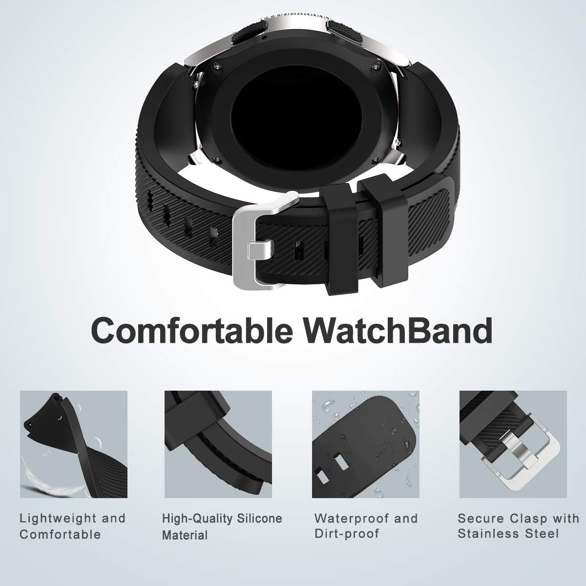 Compatible With Samsung Galaxy Watch3 45mm Galaxy Watch 46mm Gear - Main Image