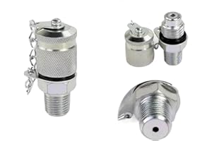 Monjule 1/8" 1/4" 3/8" 1/2" NPT Adaptor Hydraulic Line Pressure Measurement Fitting H Type Hose Gauge Test Fitting 60 MPA(G B