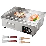 VEVOR Commercial Electric Griddle, 22", 1600W