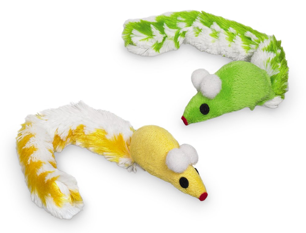 Nobby Plush Mouse with Plush Tail/ Catnip