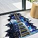 CNUSER 3D Galaxy Bridge Floor Wall Sticker, Removable Mural Decals Vinyl Art Living Room Decors