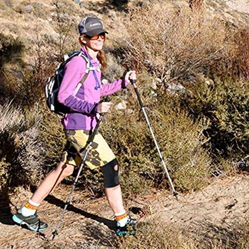 Slendima Adjustable Elastic Brace Support Sleeve,Patella Stabilizer Protector for Running Jogging,Basketball,Outdoor Sports Exercise - Black - Thumbnail 6