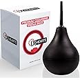 Enema Douche Bulb - Anal Douche Kit with Detachable Tip for Women & Men - Reusable Enema - Easy to Use and Durable | Capacity 7 oz (224 mL) ,Black