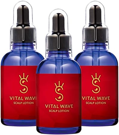 Amazon Vitalwave 育毛剤 男性用 女性 兼用 高濃度キャピキシル7 皮膚科医院長 永野剛造 監修 育毛トニック ヘアトニック スカルプケア ノコギリヤシ2 リンゴ幹細胞 3本セット 60ml 3本 Vital Wave バイタルウェーブ 育毛 養毛用トニック エッセンス 通販