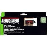 SHUR-LINE 2006647 Interior/Exterior Pad Painter Refill, 9 Inch,Green