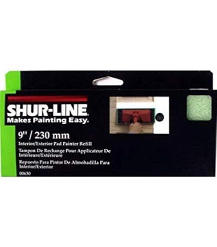 Lot De 3 Recharges De Pad Shur-Line 9 Pouces (22.8cm) à Rainures - Pour Peinture Et Teinture - Neuf