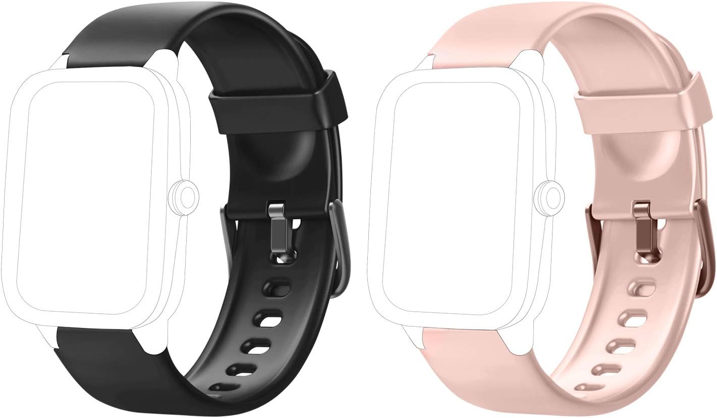 LETSCOM Replacement Band for Fitness Tracker, Smart Watch Straps for Fitness Watch ID205L, ID205G and ID205S