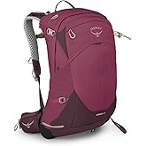 Osprey Sirrus 24L Women's Hiking Backpack, Elderberry Purple/Chiru Tan