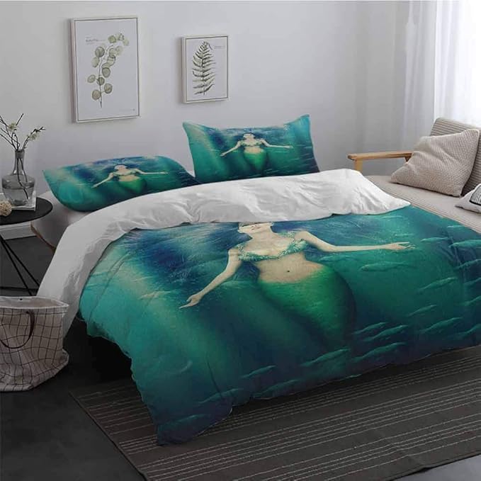 mermaid duvet cover twin