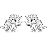 Nupdot Dinosaur Stud Earrings for Womne Girls, Cute Hypoallergenic Dinosaur Studs Gifts Jewelry for Daughter Granddaughter Niece Sister