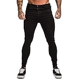 GINGTTO Men's Ripped Jeans Slim Fit Skinny Stretch Jeans Pants