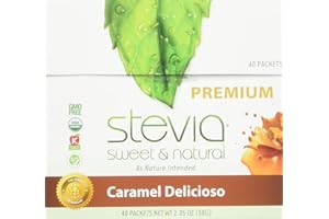 ANUMED INTERNATIONAL Caramel Delicioso Stevia Powder, 0.02 Pound