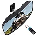Ranger Rear View Mirror Compatible with 2017-2021 Polaris KEMIMOTO Ranger 500 570 900 XP 1000 XP/Crew with Factory Present Dr