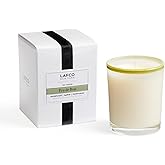 LAFCO New York Votive Candle, Feu de Bois - 1.9 oz - 20-Hour Burn Time - Reusable Glass Vessel - Made in The USA
