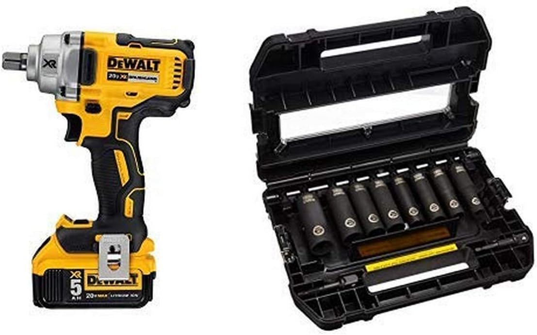 DEWALT DCF894P2 20V Max Xr 1/2" MidRange Cordless Impact Wrench with