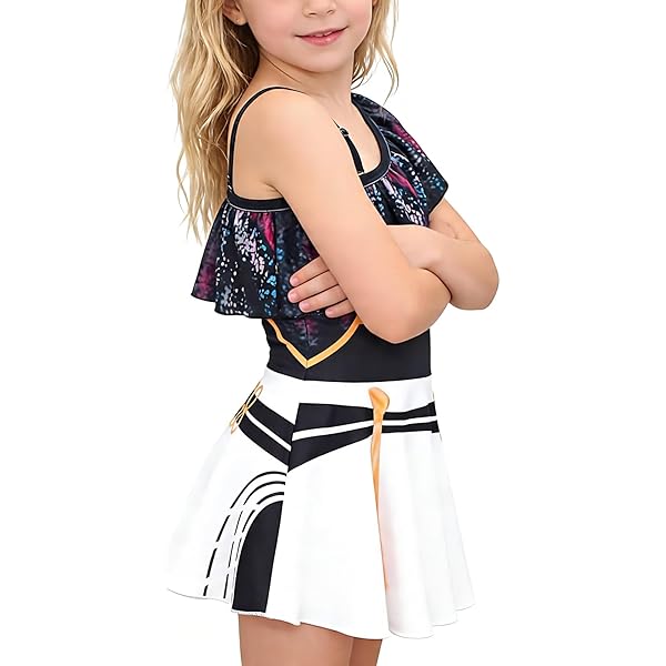 Amazon.com: W.Sealet Girls Swimsuits Two Piece Kpop Tankini Sets