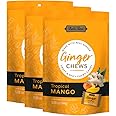 Bali's Best Ginger Chews - Tropical Mango Flavor (3 Pack) Sweet Spicy Chewy Mango Candies, 3x 5.08oz 144g Bags, Great snacks for sharing and gift baskets