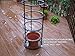 Clever Gardener Vertical Black Plant Cage, 18
