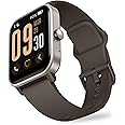 OCTANDRA Ignite VeryFit 1.8" Alexa Built-in Bluetooth Answer Call Smart Watch Fitness Tracker Watches for Men Women (IDW01 BT) (Brown)