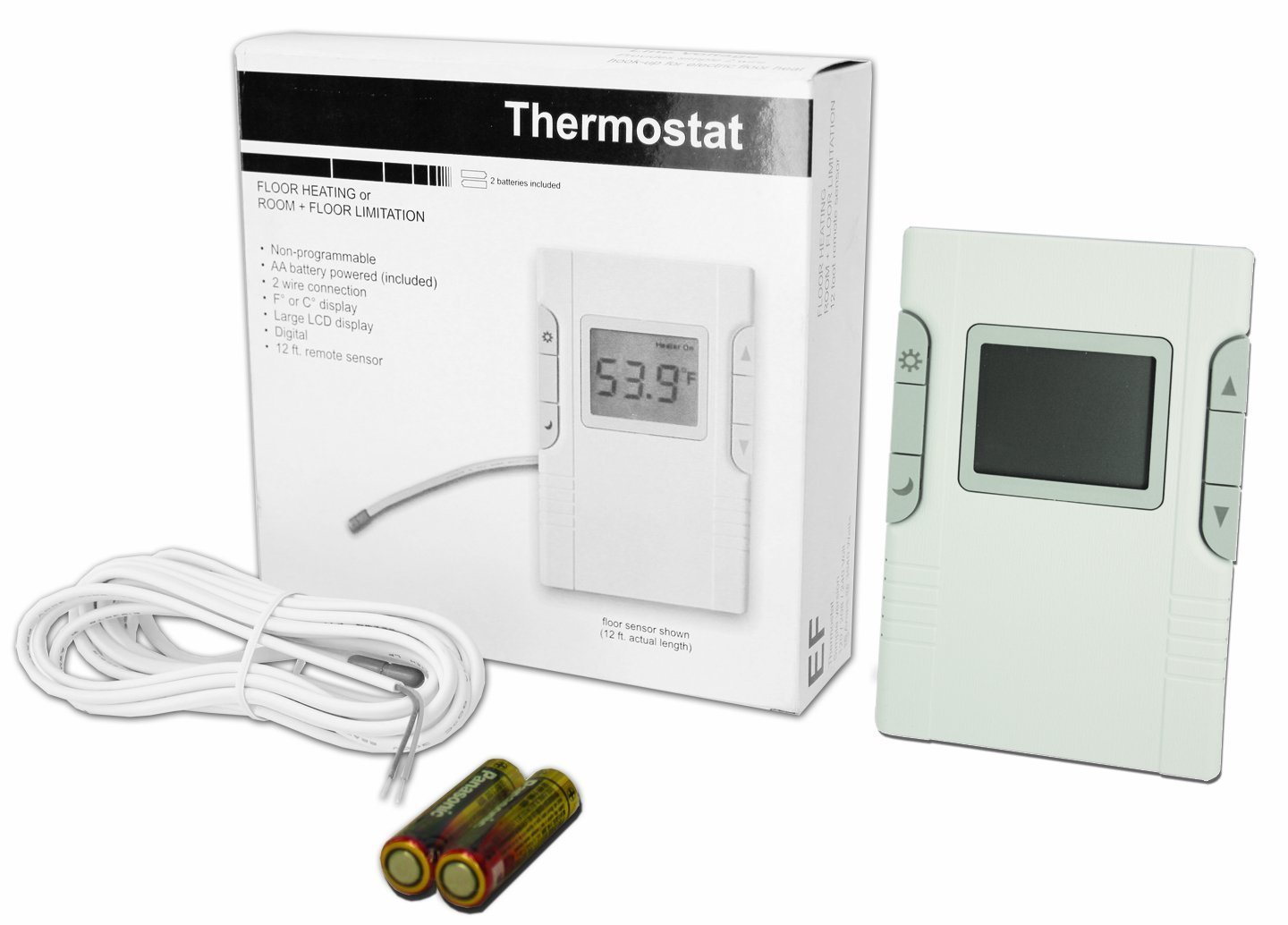 Buy Ecoheat Floor Heating Thermostat (Non Programable) Online at Low