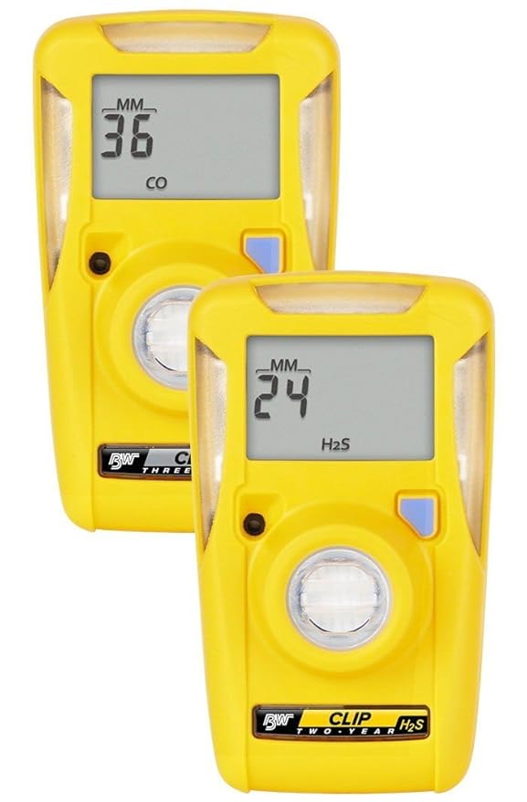 Amazon.com: BW Technologies Clip Single Gas H2S Monitor ...