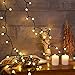 BOHON Outdoor String Lights 19FT 70 LED Christmas Lights Warm White UL Certified Globe String Lights with Iridescent Diamond Cut Glass Bulbs for Indoor Party Tree Wedding Decor