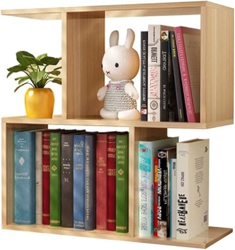 Amazon Co Jp 収納家具 本棚リビングルーム本棚木製本棚シンプル本棚書棚学生コンピュータデスク棚多機能読書書棚 家具 Color Brown Size 45 17 56cm ホーム キッチン