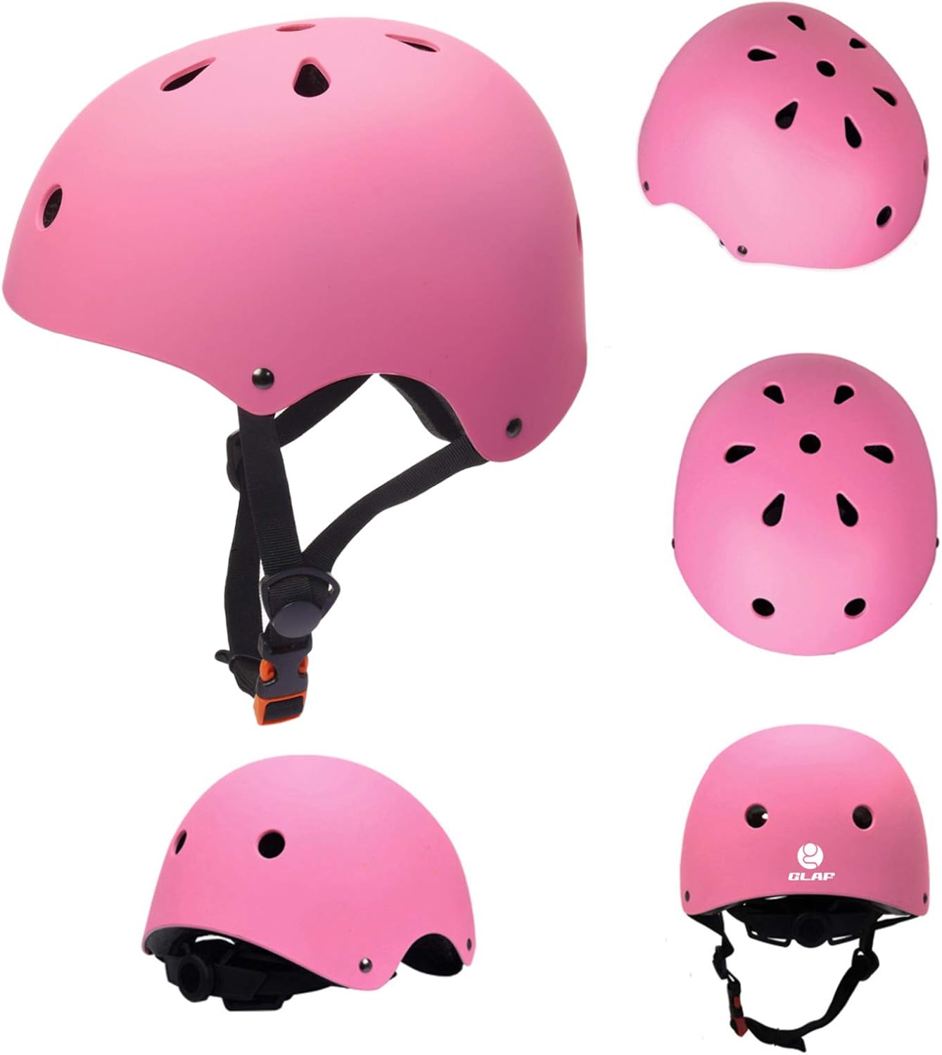 Glaf Kids Bike Helmet Toddler Helmet Children Multi-Sport Helmet CPSC Certified Impact Resistance Ventilation Adjustable Helmet Skateboard Cycling Helmet : Sports & Outdoors