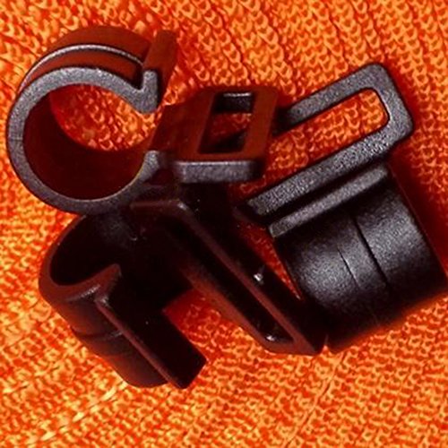 QingZhou New 50pcs/Lot Plastic Inner Tent Hooks C Clips for Camping Caravan Awning Tent Pole