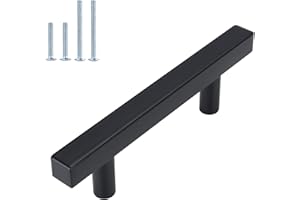 homdiy (15 Pack) Black Cabinet Pulls 3 inch Kitchen Cabinet Handle - HDJ22BK Matte Black Drawer Pulls Kitchen Cupboard Handle