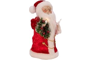 Kurt S. Adler Kurt Adler Inch UL 10-Light Santa Treetop, Multi