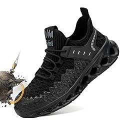 Steel Toe Shoes for Women Men Wide Non Slip
